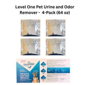 Level One Pet Urine and Odor Remover - 4-Pack (128 oz)