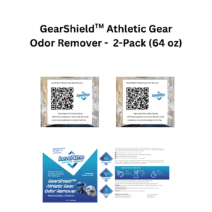 Product photo - GearShield™-Athletic-Gear-Odor-Remover-–-2-Pack-64-oz.