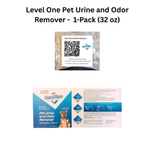 Professional pet urine and odor remover 1-pack